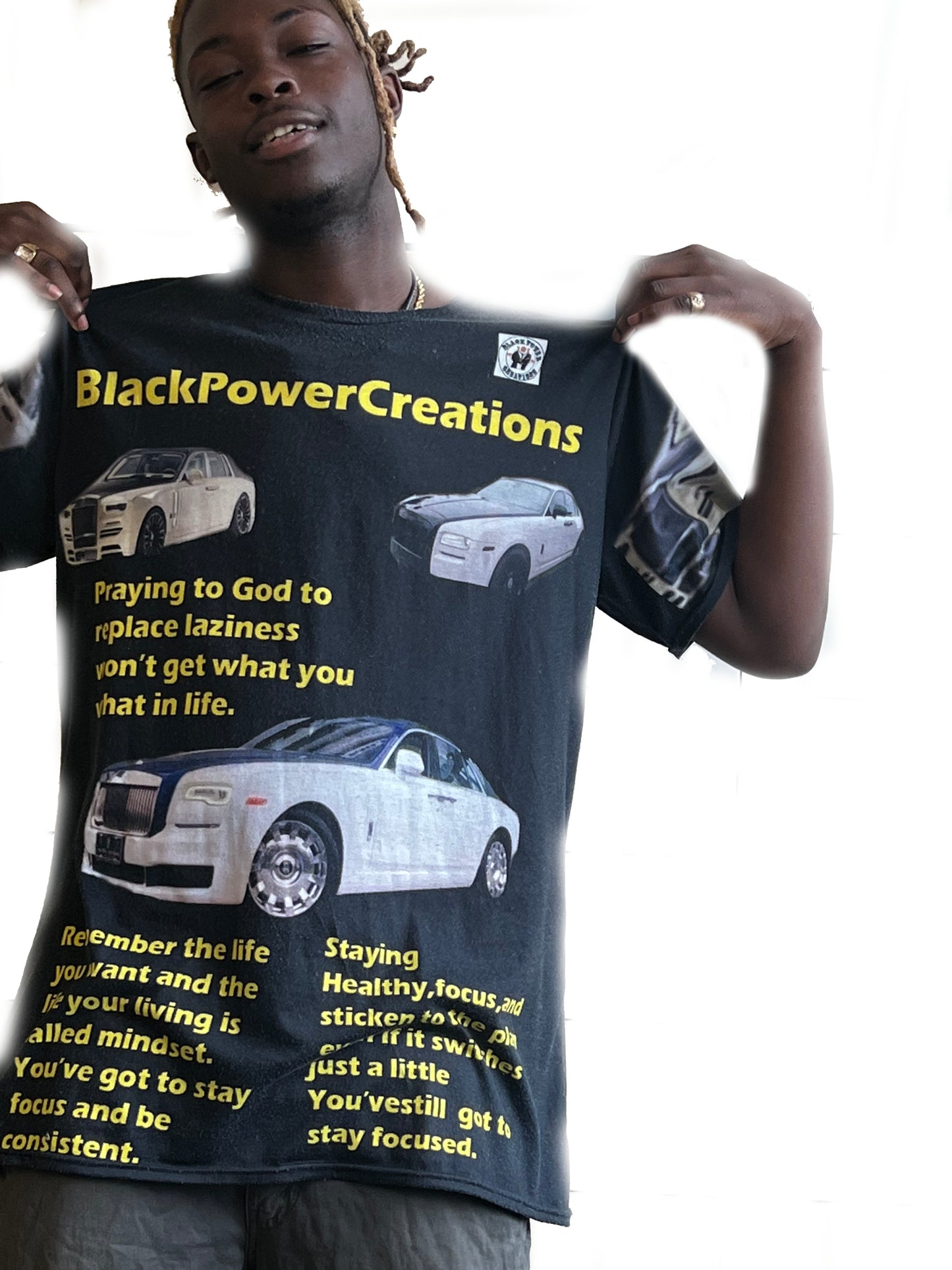 BlackPowerCreations Positive Quotes clothing collection