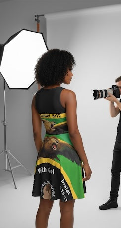 All-Over Women's dress Lion Of Judah/ Daniel's Faith