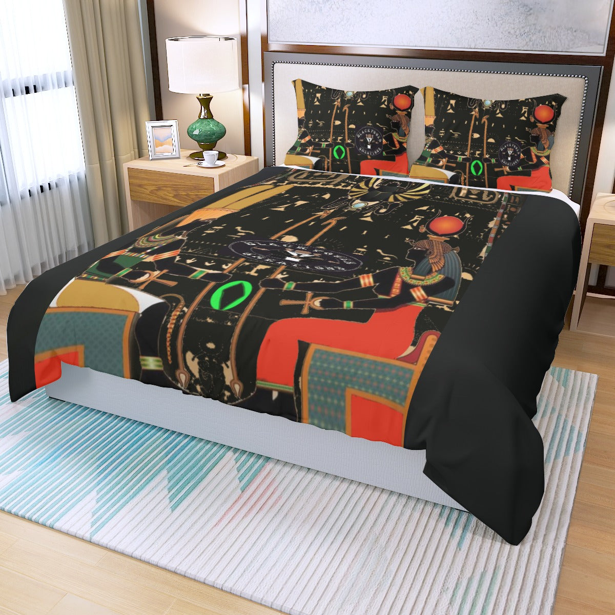 Three Piece Duvet Cover Set