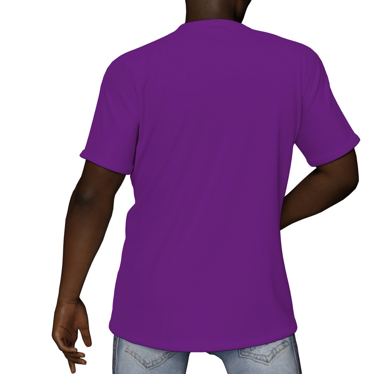 All-Over Print V-Neck T-Shirt