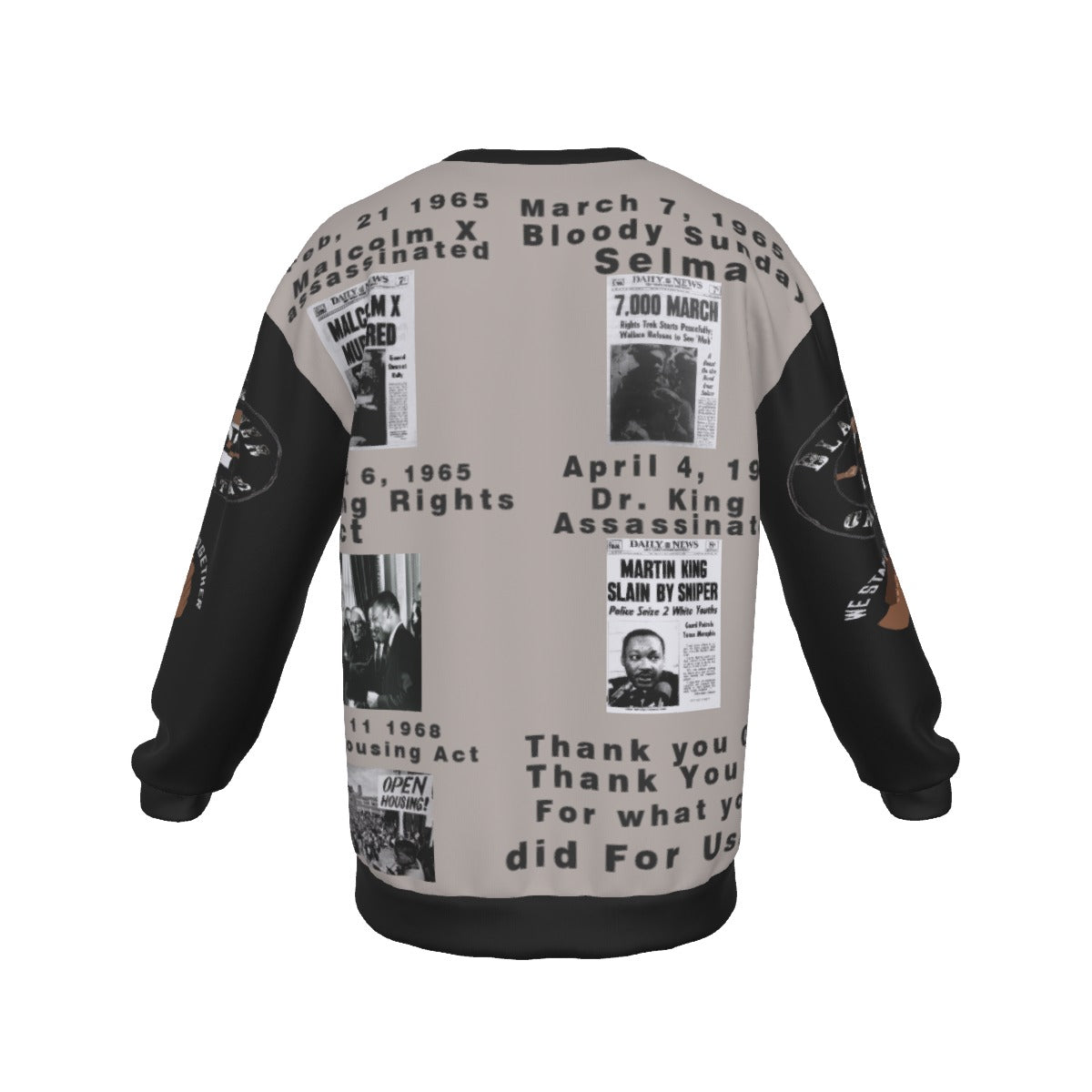 All-Over Print Civil Rights Timeline