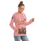 All-Over Print Women's Hoodie With Double Hood