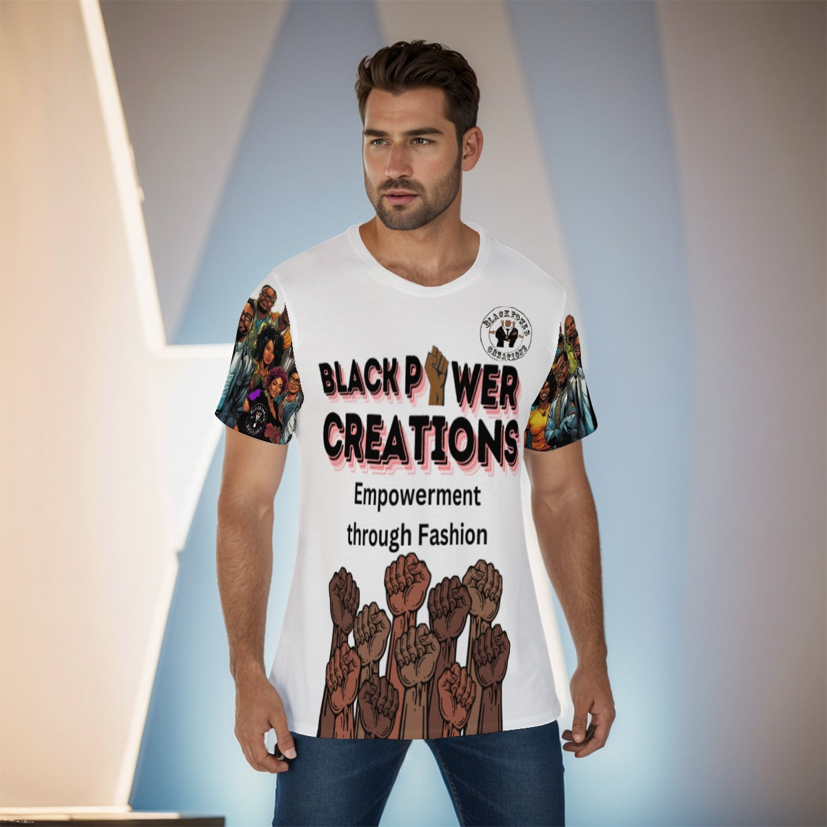 All-Over Print Men's O-Neck T-Shirt