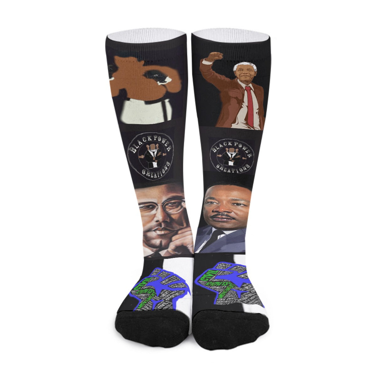 All-Over Print Civil Rights socks