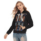 All-Over Print Women's Slim Pullover Hoodie