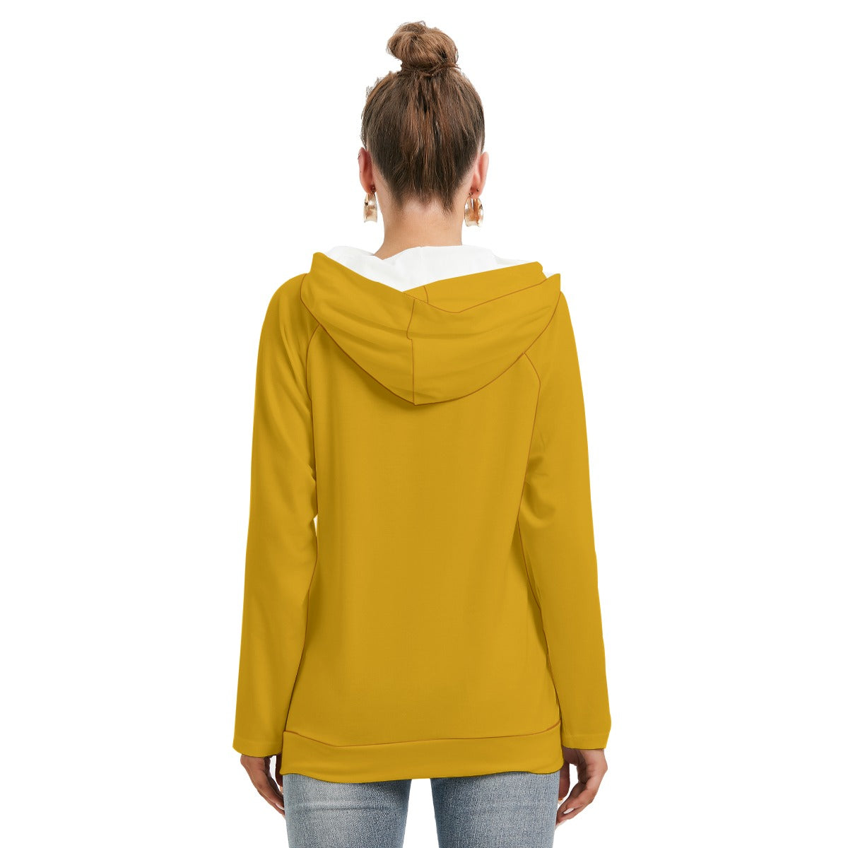 All-Over Print Women's Hoodie With Double Hood