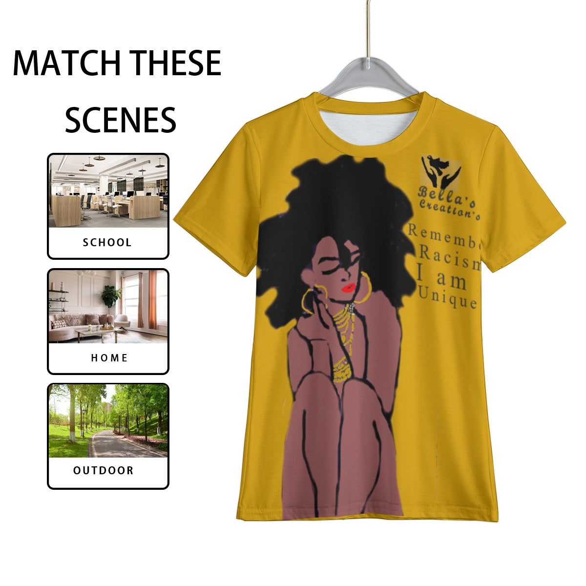 I am Unique Kid's T-Shirt