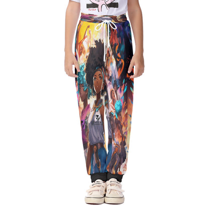 All-Over Print Kid's Casual Pants