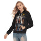 All-Over Print Women's Slim Pullover Hoodie