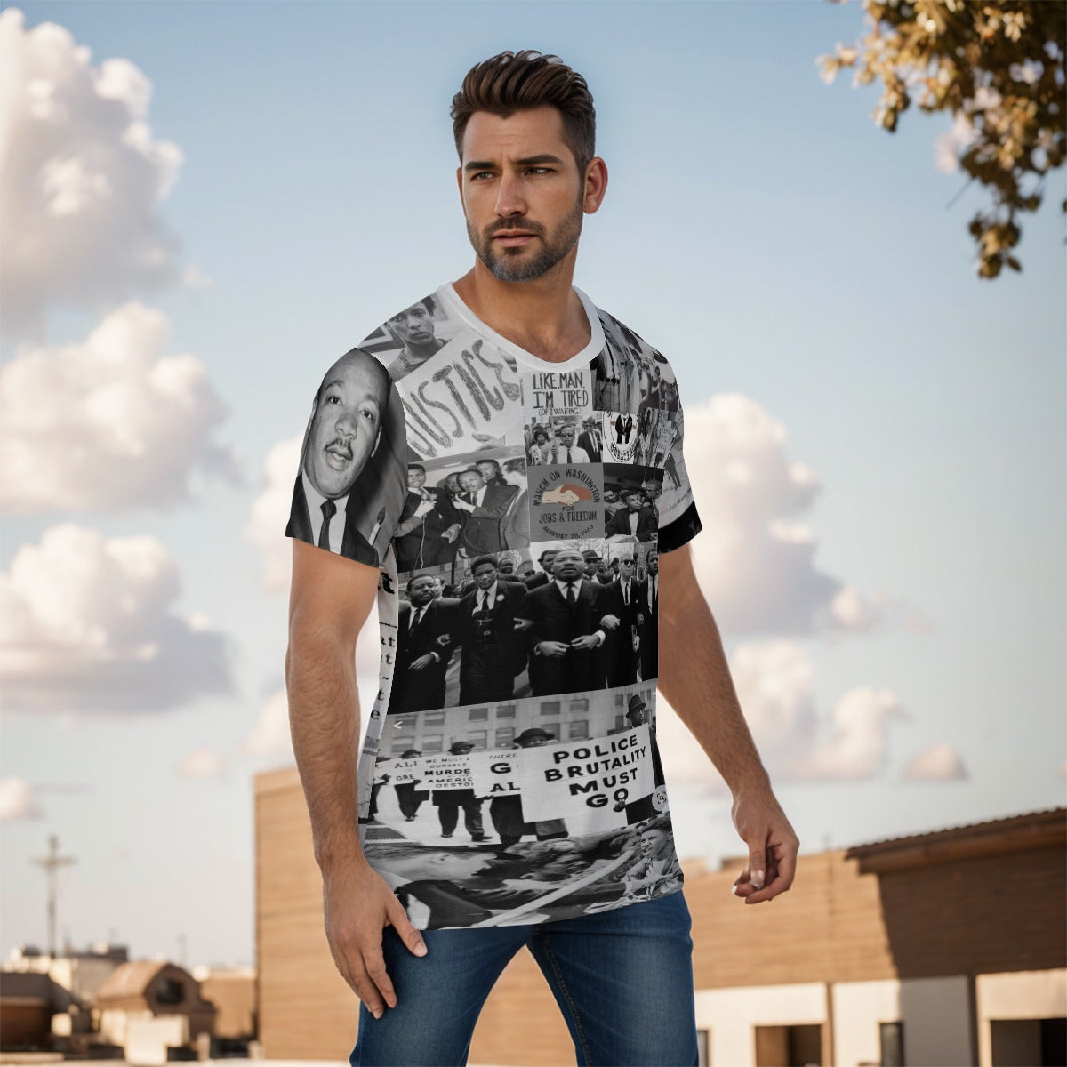 All-Over Print Men's O-Neck T-Shirt