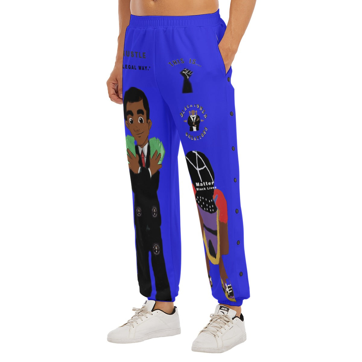 All-Over Print Men's Basketball Sweatpants