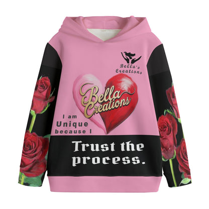 Bella's Creations Pink Hoodie Cotton