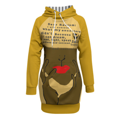 All-Over Print Women's Pullover Hoodie With Raglan Sleeve