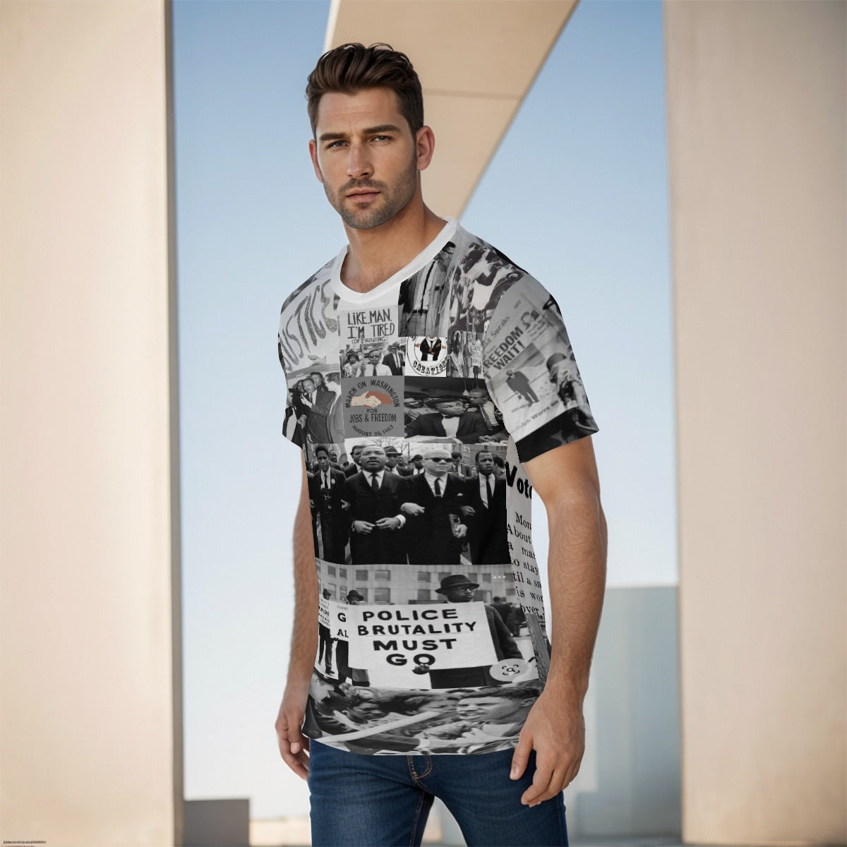 All-Over Print Men's O-Neck T-Shirt