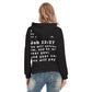 All-Over Print Women's Slim Pullover Hoodie