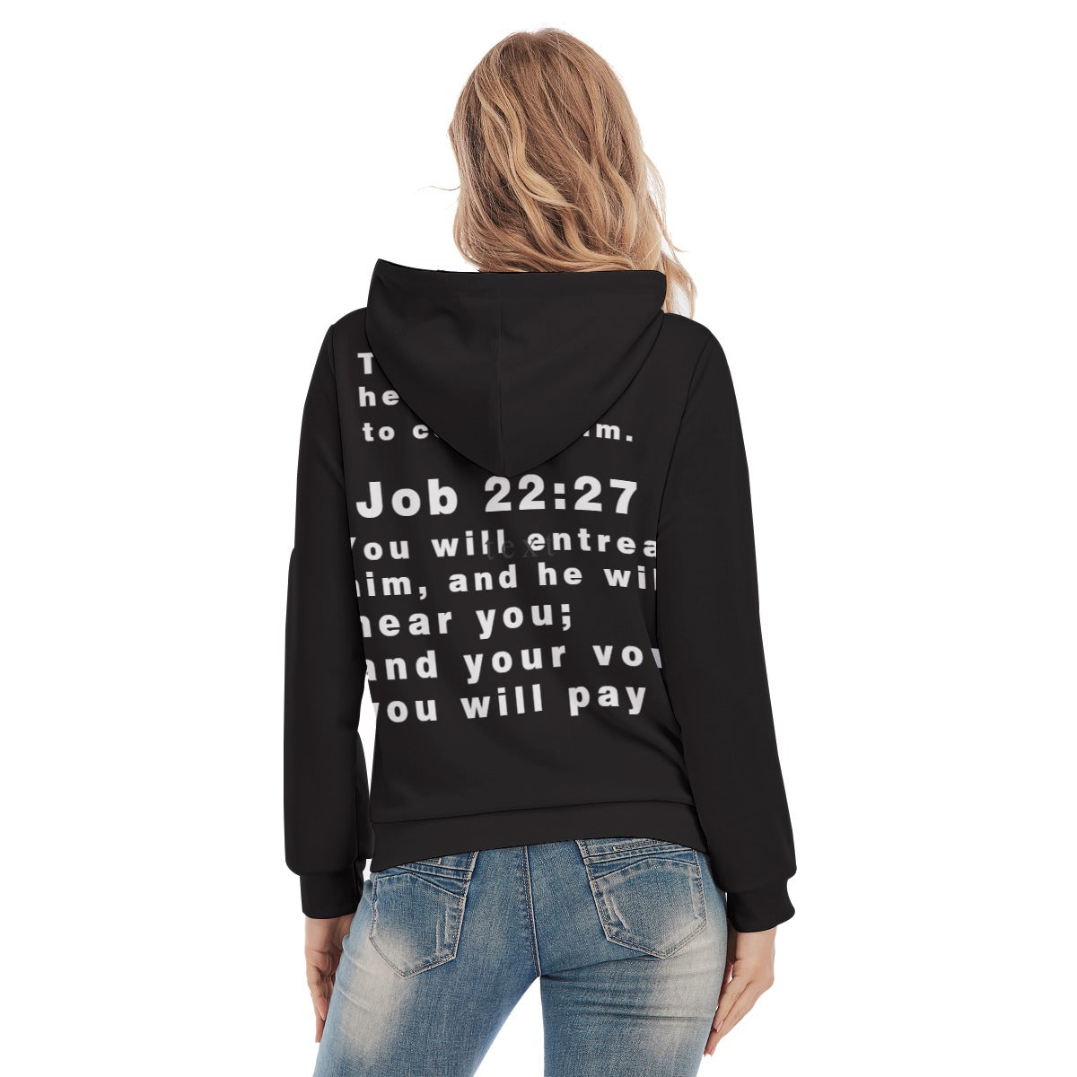 All-Over Print Women's Slim Pullover Hoodie
