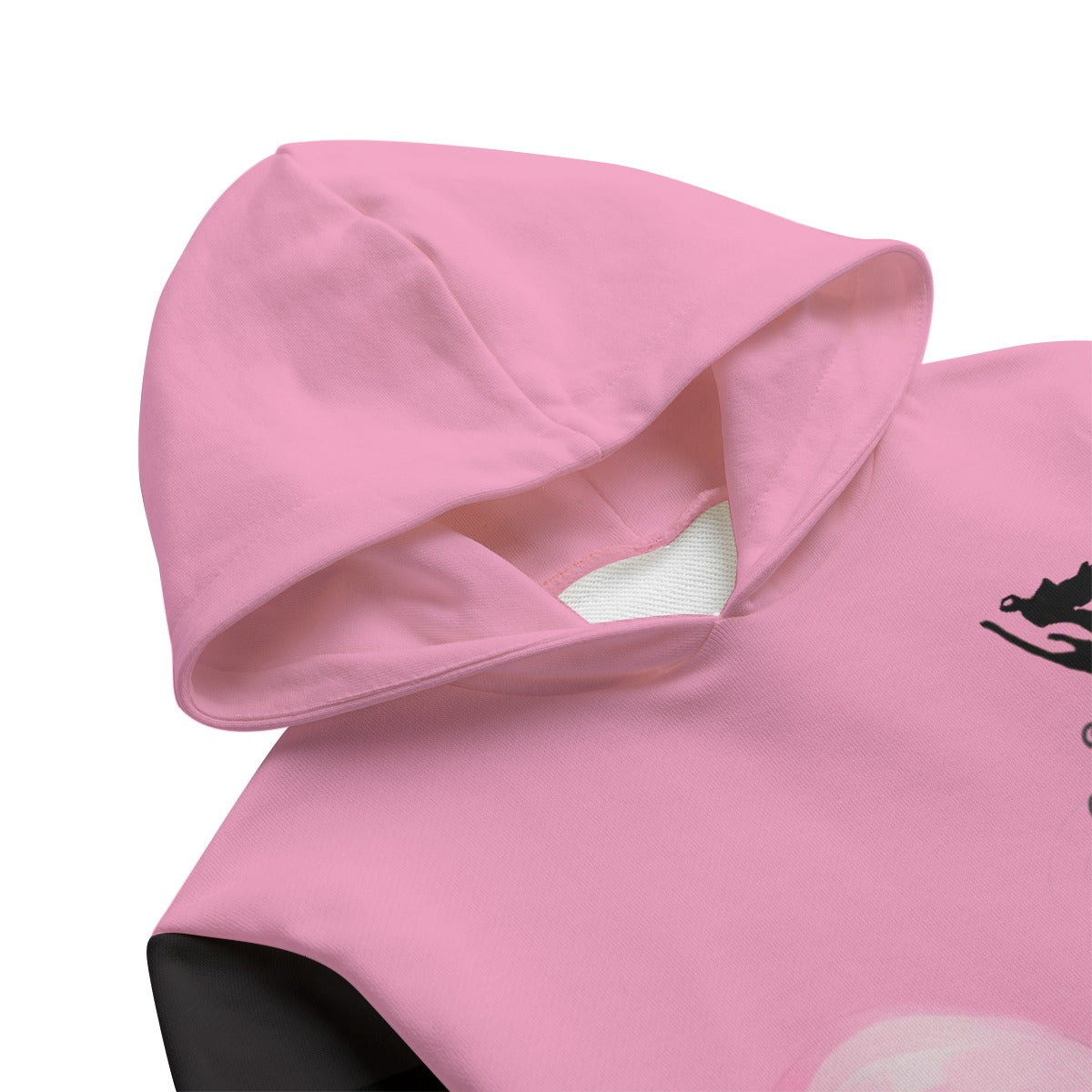 Bella's Creations Pink Hoodie Cotton