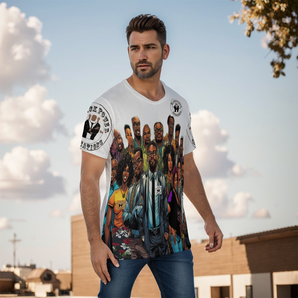 All-Over Print Men's O-Neck T-Shirt