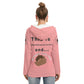 All-Over Print Women's Hoodie With Double Hood