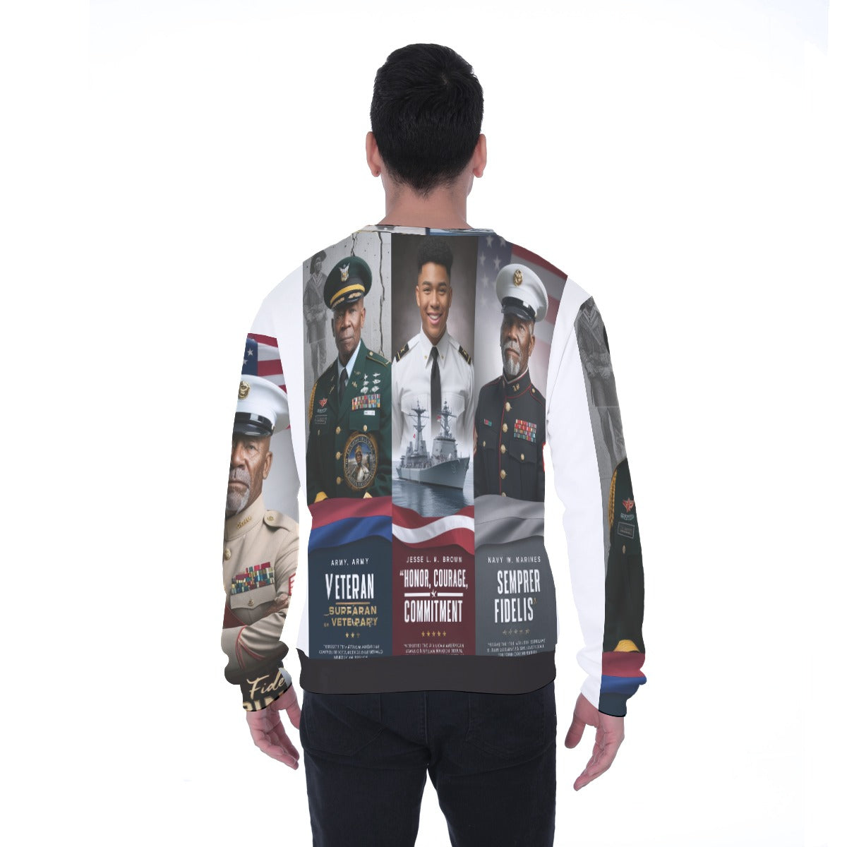 BlackPowerCreations Veterans sweatshirt