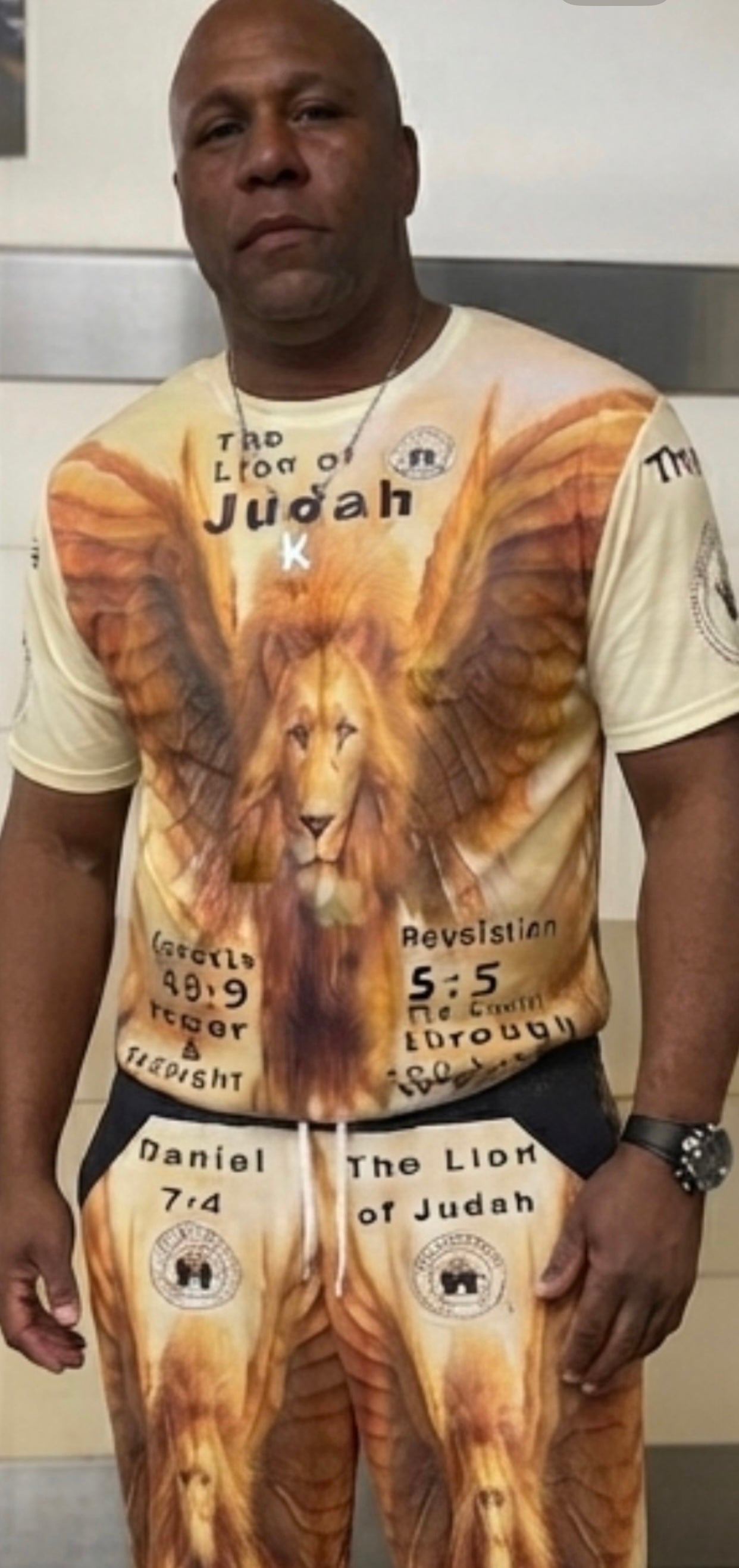 All-Over Print Men's Lion of Judah