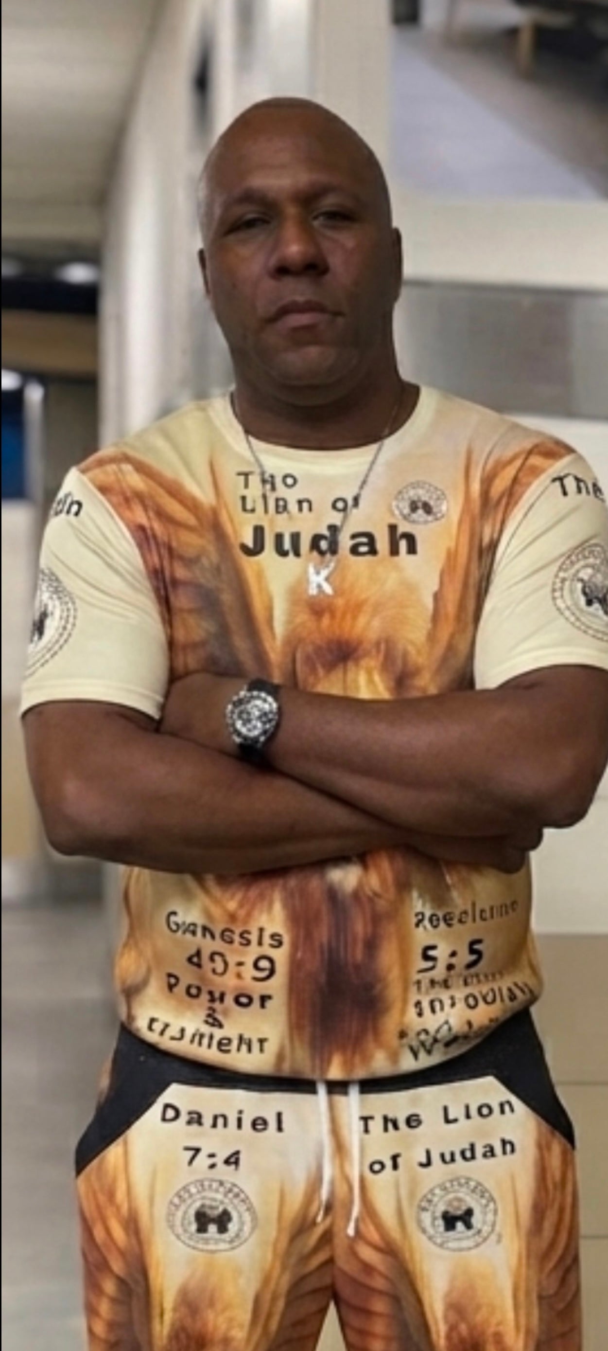 All-Over Print Men's Lion of Judah