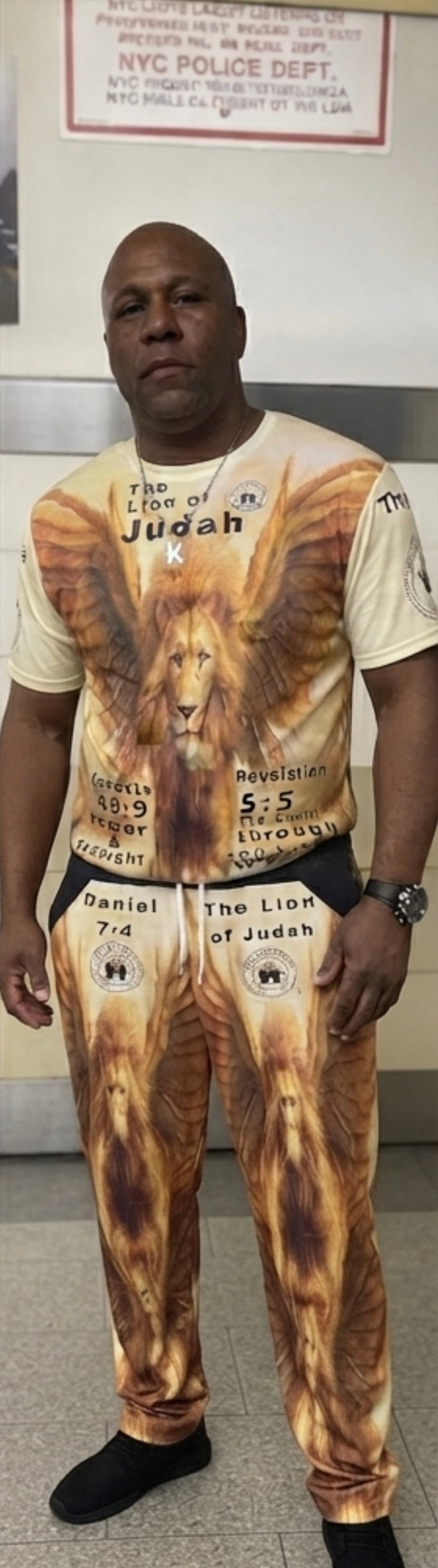 All-Over Print Men's Lion of Judah