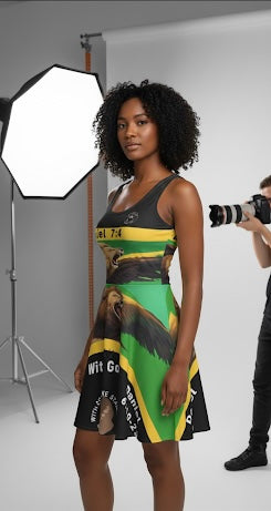 All-Over Women's dress Lion Of Judah/ Daniel's  Faith