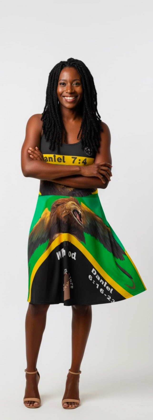 All-Over Women's dress Lion Of Judah/ Daniel's  Faith