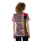 All-Over Print V-neck Women's T-shirt