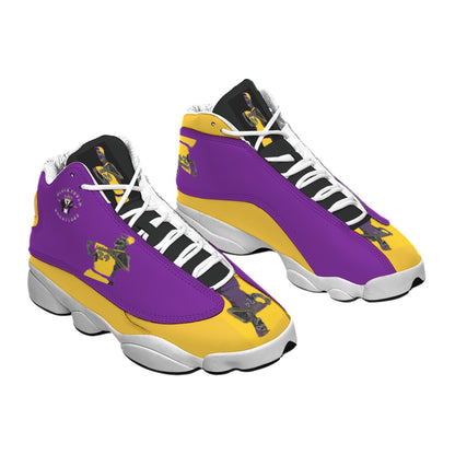 Men's Curved Basketball Shoes With Thick Soles
