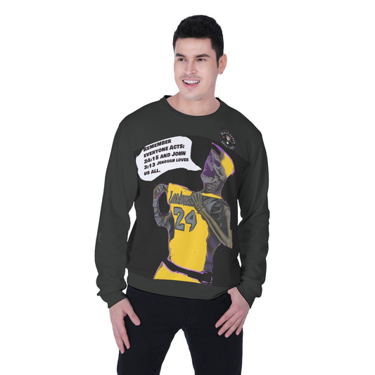 All-Over Print Men's Heavy Fleece Sweatshirt