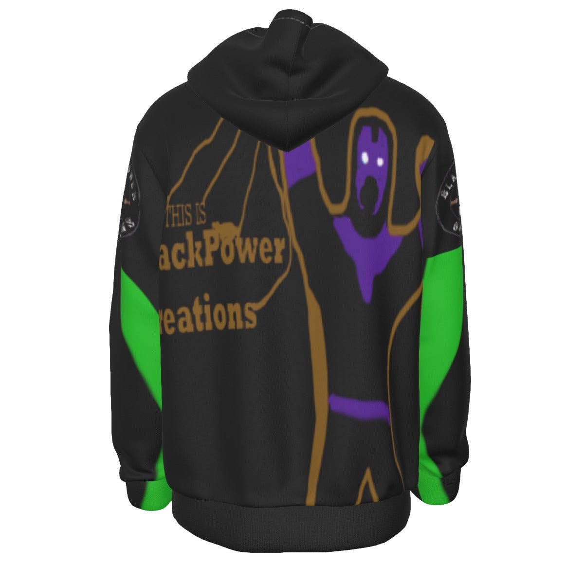 BlackPowerCreations Dr. WavePullover Hoodie