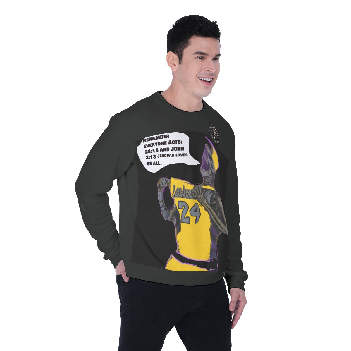 All-Over Print Men's Heavy Fleece Sweatshirt