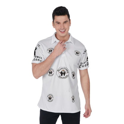 All-Over Print Men's Polo Shirt