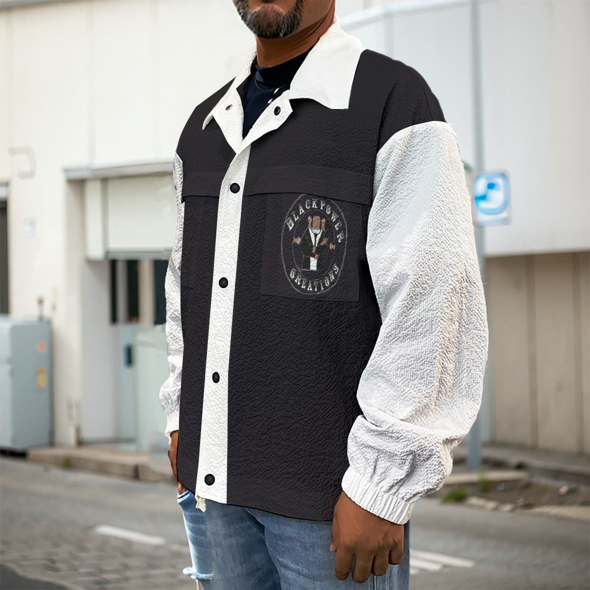 BlackPowerCreation's Blackman's success Casual Lapel Jacket