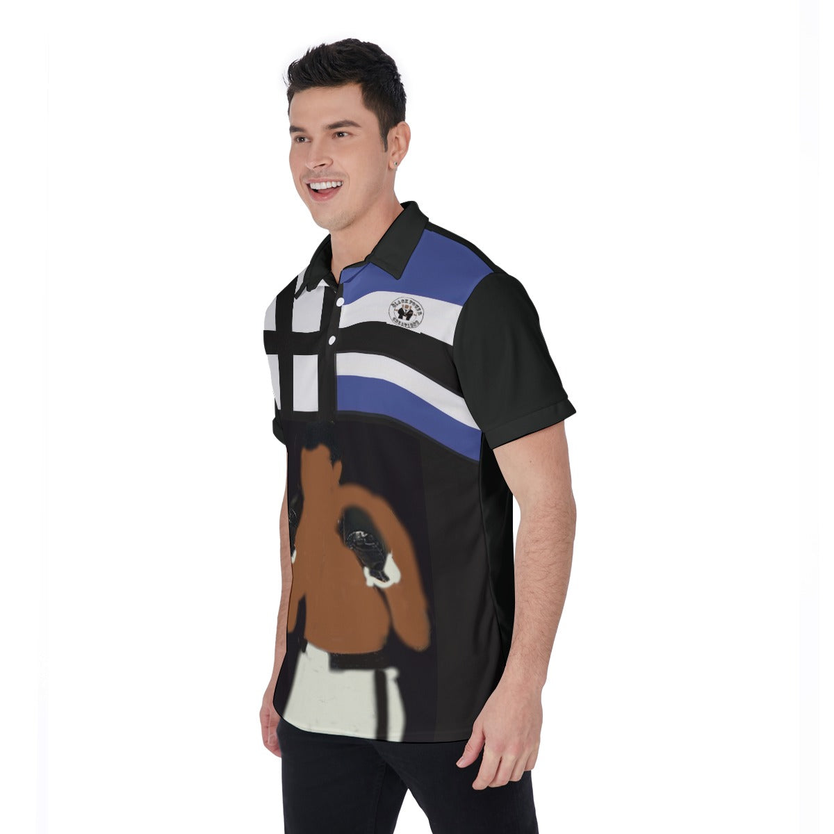 All-Over Print Men's Polo Shirt