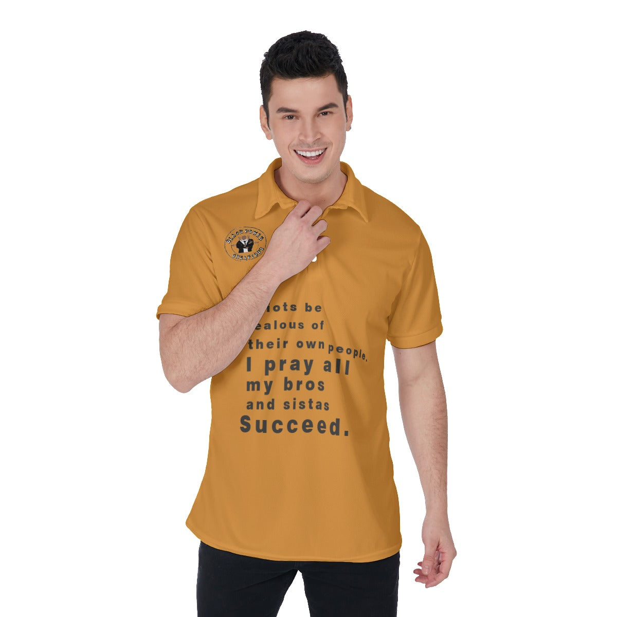 All-Over Print Men's Polo Shirt