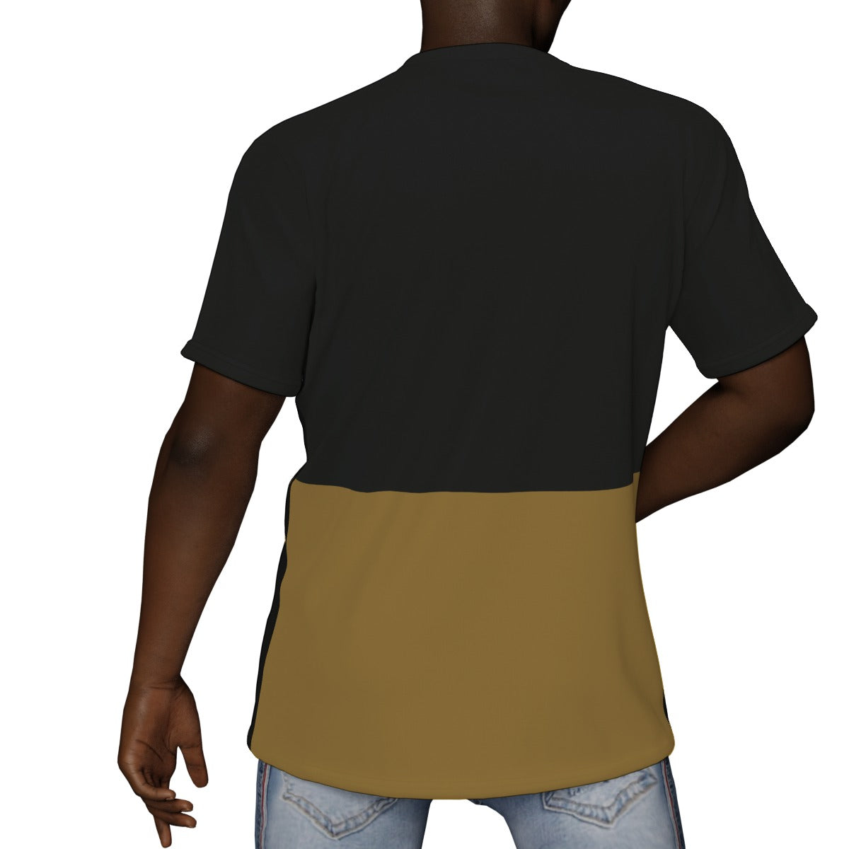 All-Over Print V-Neck T-Shirt