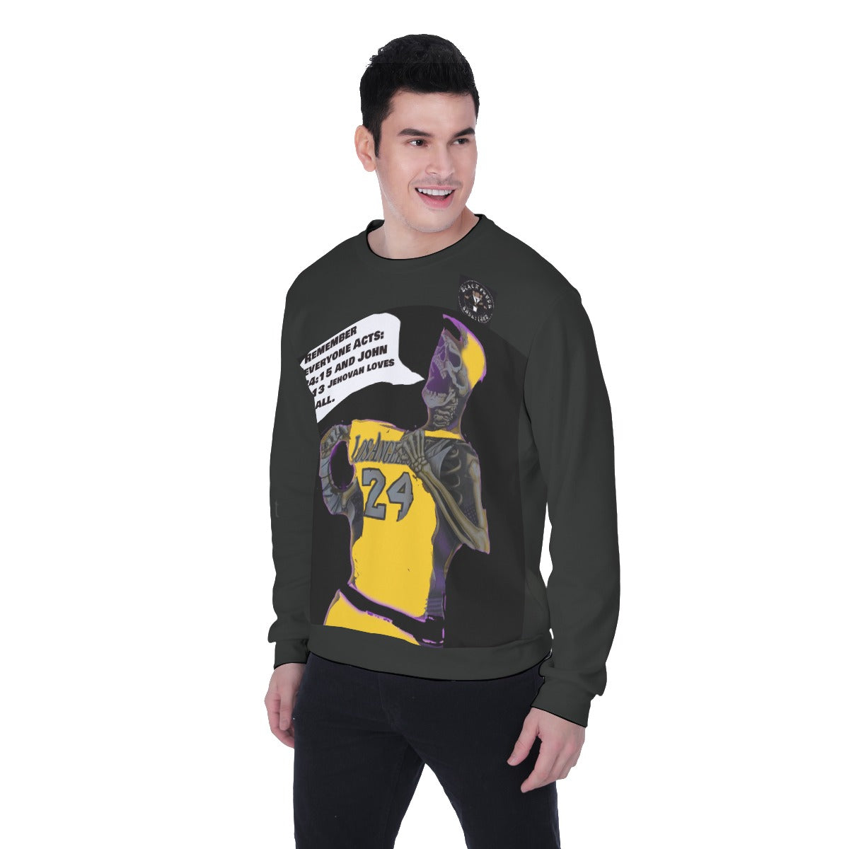 All-Over Print Men's Heavy Fleece Sweatshirt