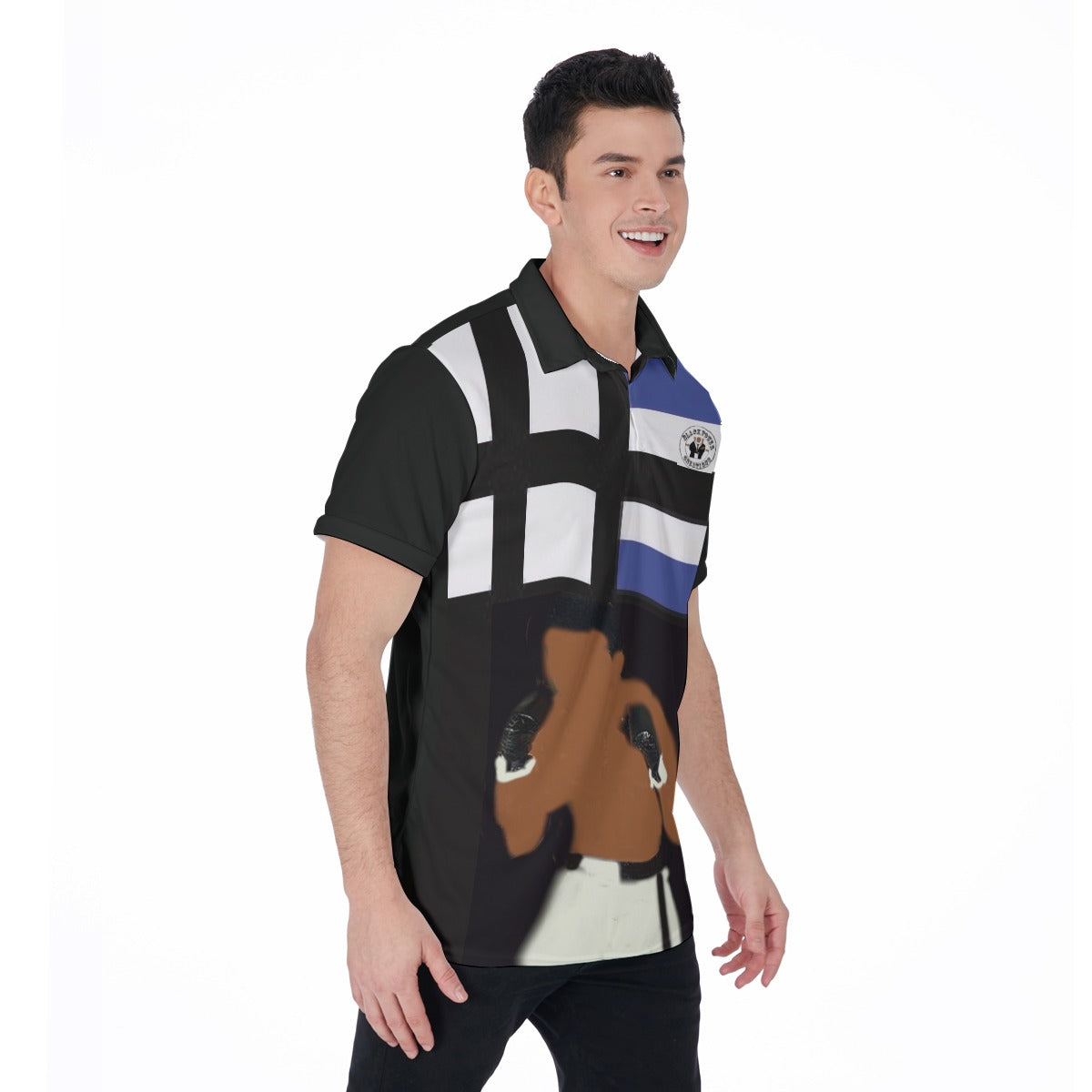 All-Over Print Men's Polo Shirt