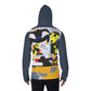 All-Over Print Men's Pullover Hoodie With Mask