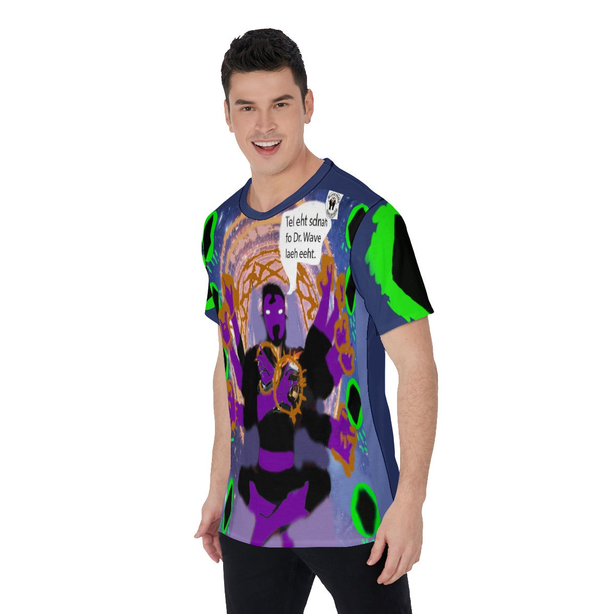 BlackPowerCreations Pure Evil Collection Dr. Wave T-Shirt