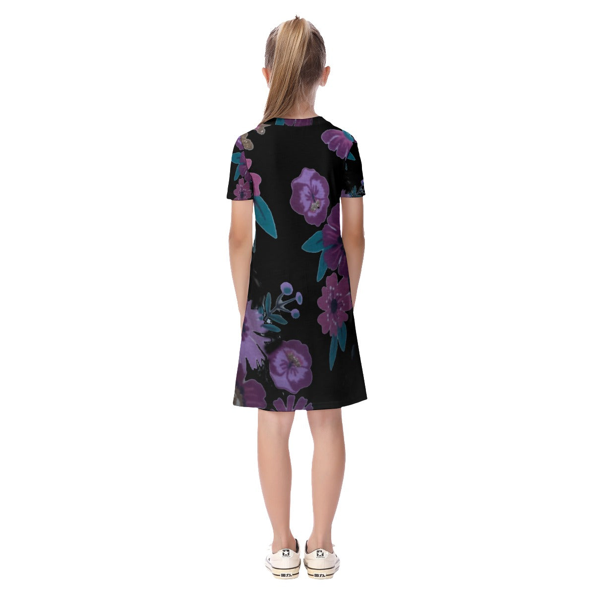 Bella's Creations All-Over Print Kid's Short Sleeve Dress