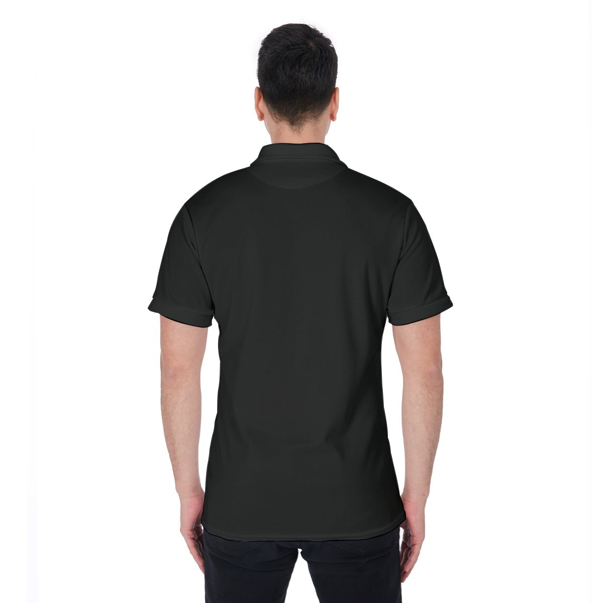 All-Over Print Men's Polo Shirt