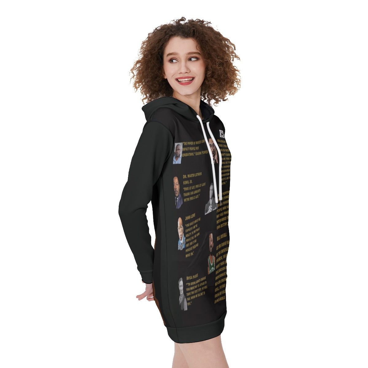 All-Over Print Women's Long Hoodie
