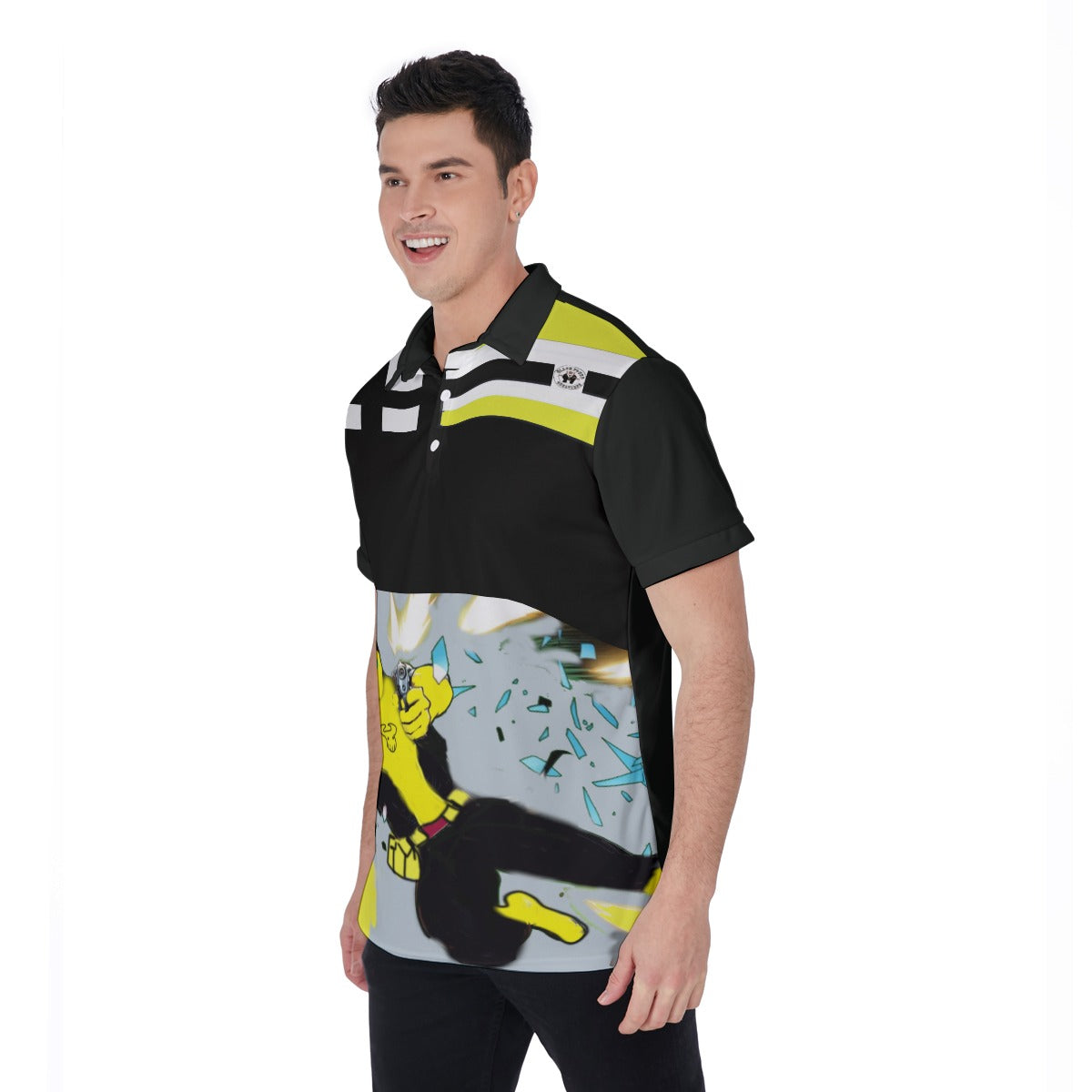 All-Over Print Men's Polo Shirt