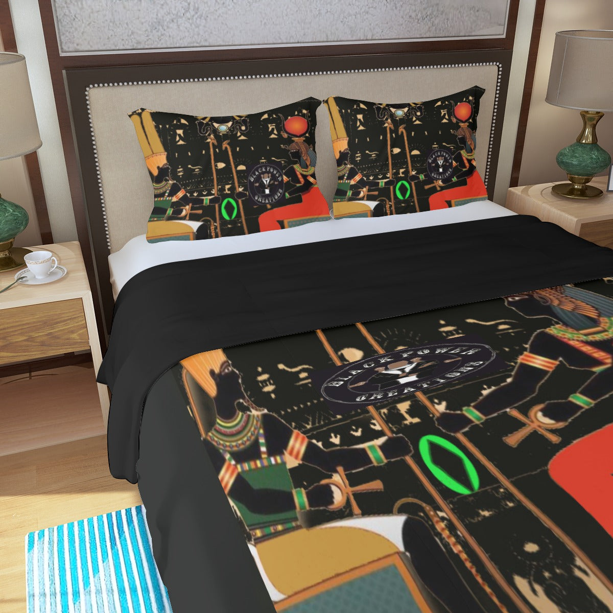 Three Piece Duvet Cover Set