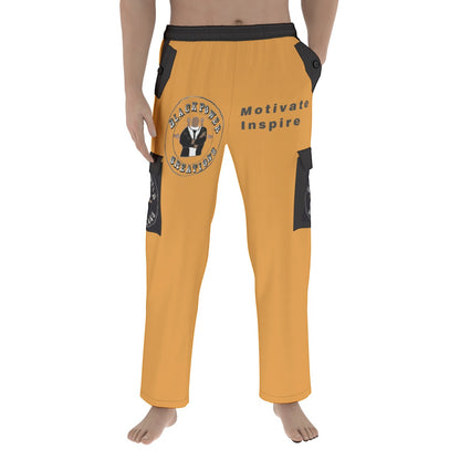 All-Over Print Men's Pocket Cargo Pants
