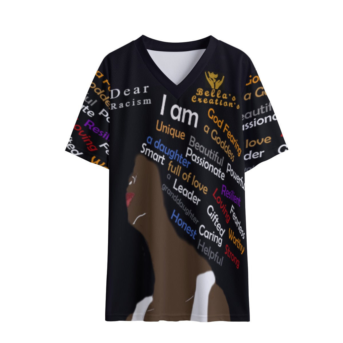 All-Over Print Kid's V-neck T-shirt